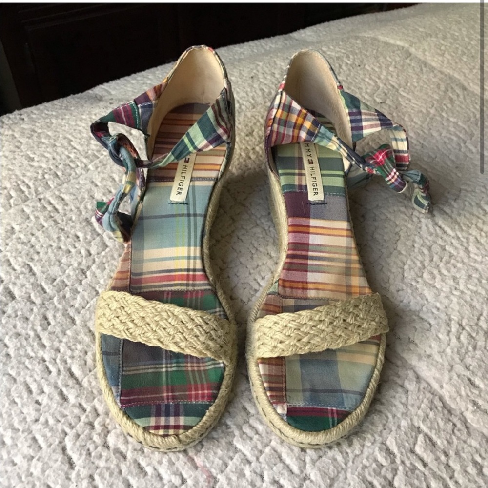 Y2K Tommy Hilfiger Wedges